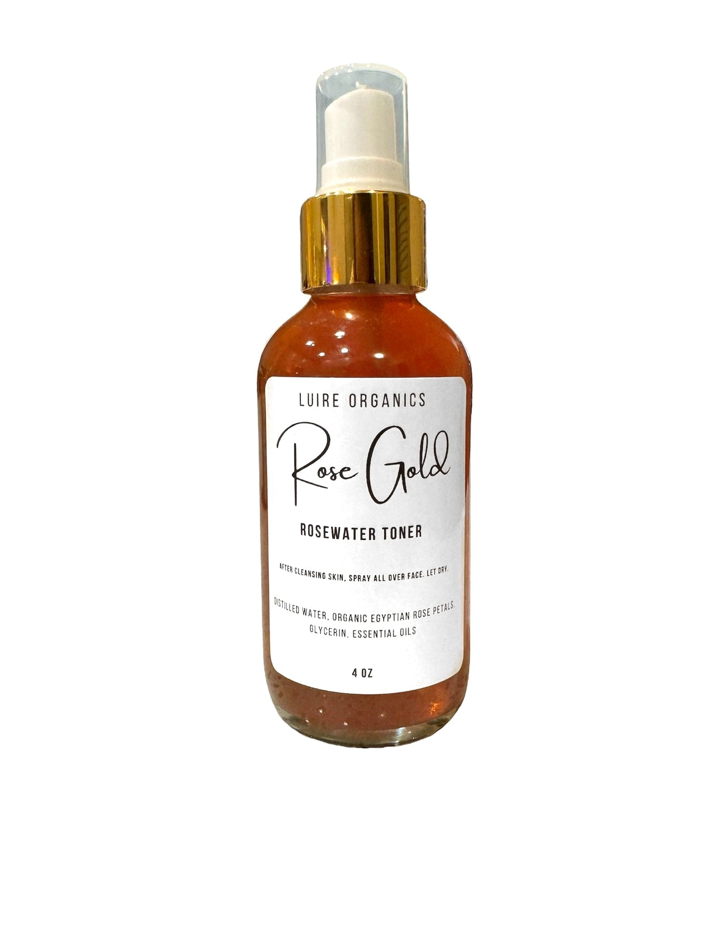 Rose Gold Rosewater Toner